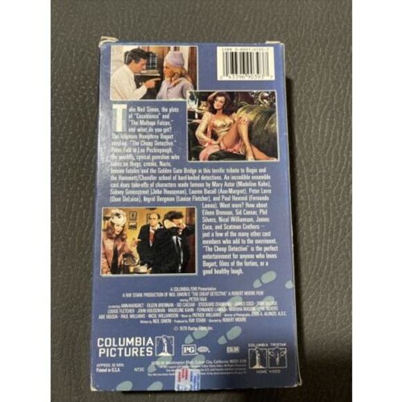 The Cheap Detective, VHS, 1978, Columbia, Peter Falk, Ann-Margret - Picture 3 of 7